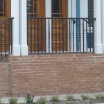 Cast Iron Picket Double Stair Railing