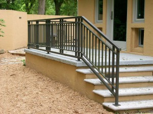 Craftsman Style Stair Railing