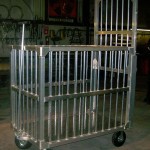 Custom Rolling Cage For Animals