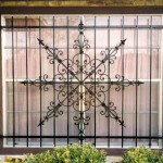 Medallion Window Bar With Side Panels