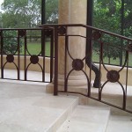 Traditional Railing With Medallions
